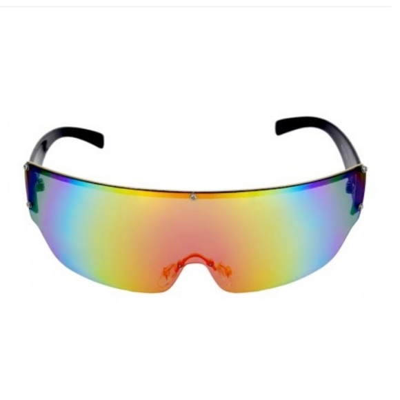 rainbow mirror sunglasses